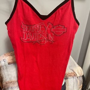Harley Davidson top, size medium.